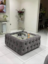 Tavolino comodino velluto 45