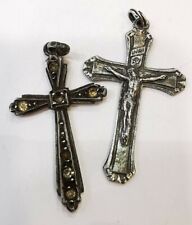 Lotto 2 Crocifissi Religiosi