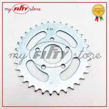 Corona ruota Z34 passo 415 ciclomotore tubone Malaguti Negrini Peripoli Cimatti