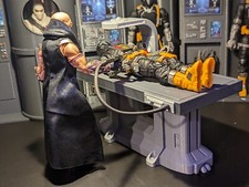 Tavolo esami laboratorio Cobra per scala 1:12 CLASSIFICATO G.I. JOE