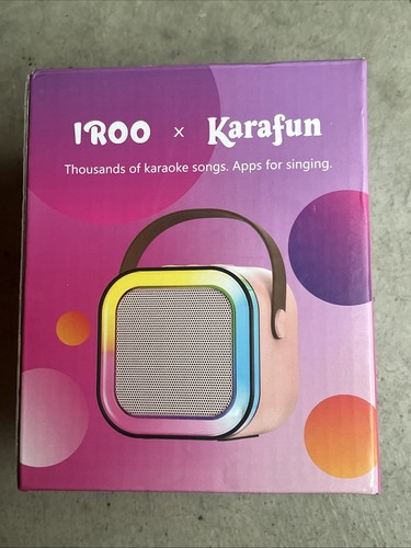 Iroo mini macchina karaoke con - macchina,