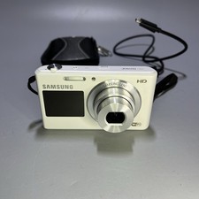 Samsung DualView DV150F 16,2 megapixel fotocamera digitale - bianco - custodia