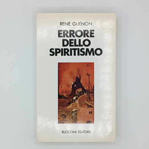 Rene guenon errore dello - guenon,