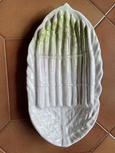 Piatto portata per asparagi - piatto,