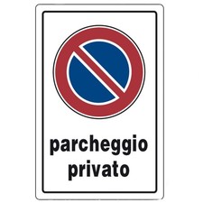 Targa Cartello Avviso