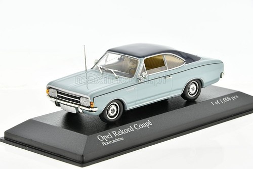 Opel rekord coupe blue 1966 - c,