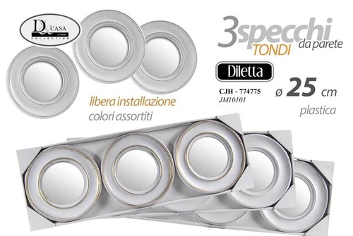 Set specchi parete - set,
