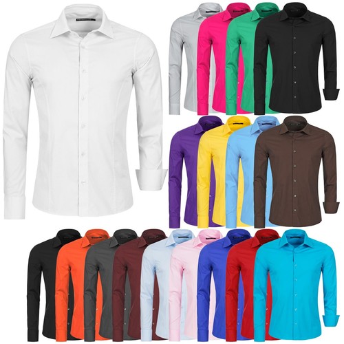 Camicia uomo slim fit - , business