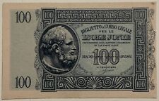 100 DRACME ISOLE JONIE 1942