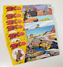 Lotto TEX - SERIE INEDITA COMPLETA- STRISCE da 1 a 6 SILVER STAR BONELLI 2021