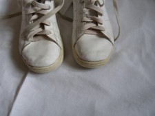 Scarpe n. 37 della Adidas Stan Smith in pelle bianca per il tennis