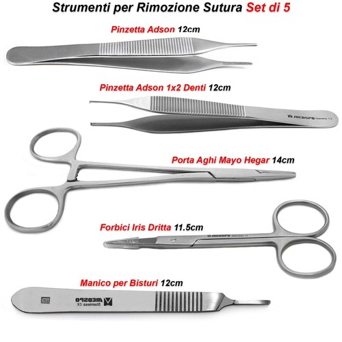 Kit per rimozione sutura - kit, porta