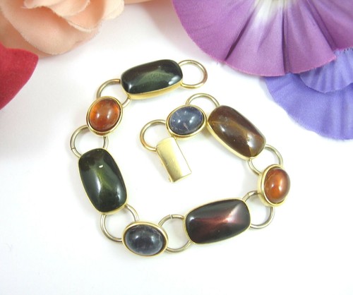 Bracciale vintage verde - bracciale,