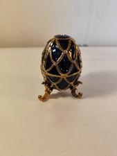 Uovo Fabergé Blu Oro Porta