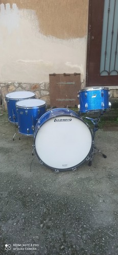 Ludwig drums vintage 1970 set - ludwig,