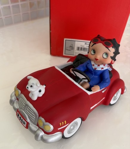 Betty boop red convertibile - boop,