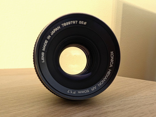 Konica hexanon 50mm 7 - konica,