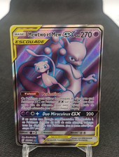 Mew et Mewtwo GX 222/236 Carte