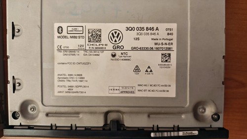 Navigatore volkswagen mib2 std - navigatore,