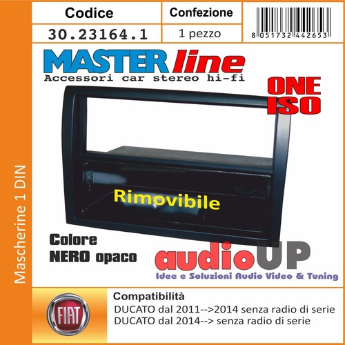 Mascherina autoradio din per - din,