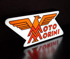 Lampada Targa Insegna Luminosa USB C LED Lightbox Moto Morini 3D Printed