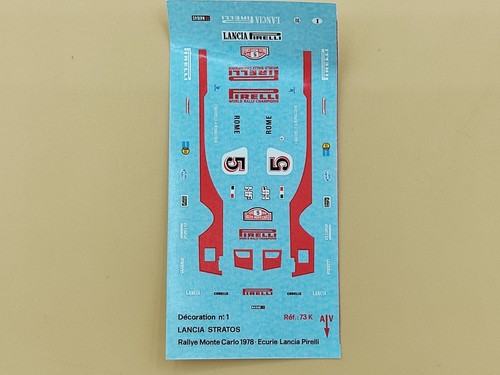 Decals lancia stratos - decals,