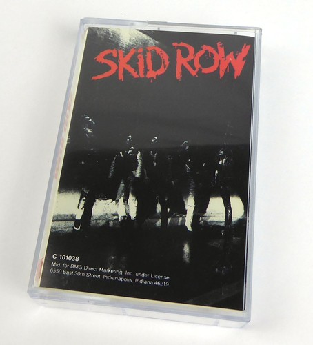 Musikkassette skid row - -,