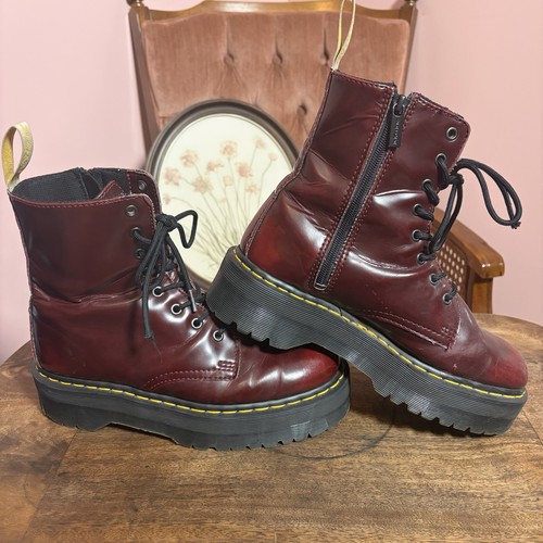 Stivali platform martens - dr.,