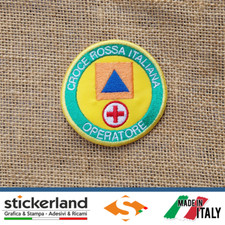 Toppa Patch Croce Rossa