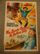 Bride comes yellow sky 1952 - to,