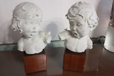 2 busti bambini capodimonte