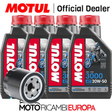 KIT TAGLIANDO OLIO MOTUL Polaris 800 Ranger RZR S 09-15 + FILTRO OLIO SPECIFICO