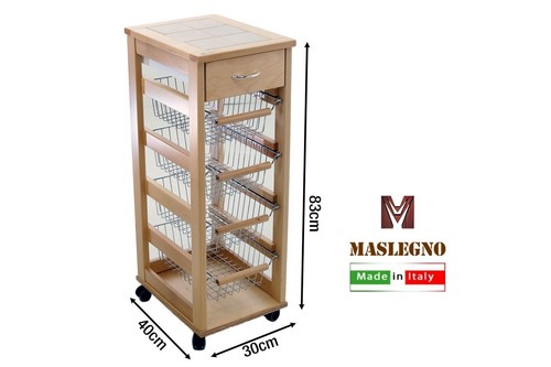 Carrello vesuvio salvaspazio - carrello,
