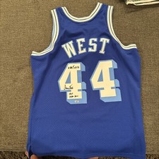 Maglia Jerry West firmata LA