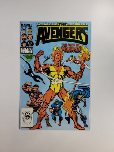 The avengers 258 marvel - avengers, #258