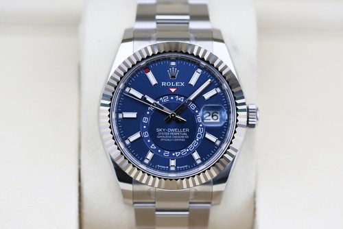 Rolex 336934 blu sky dweller - rolex,