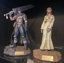 Berserk Statue Guts Casca Limited Numbered Art of War 2000 anime manga