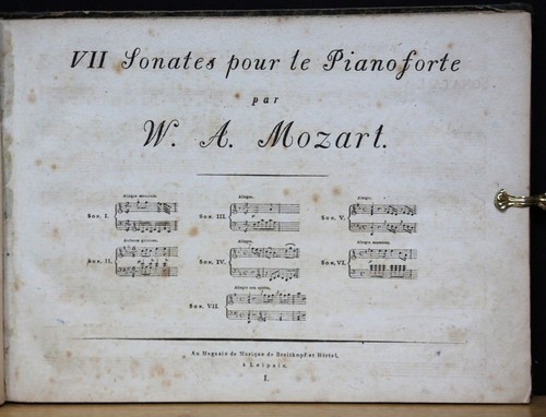 Mozart vii sonate - vii,