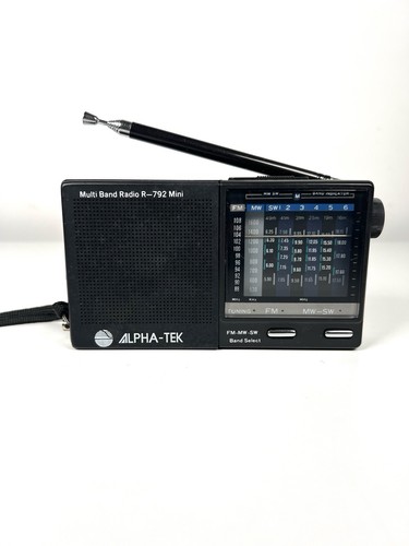 Alpha tek vintage portable - alpha,