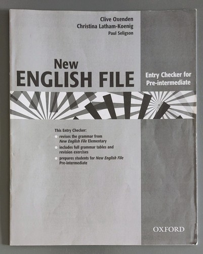 New english file entry - new,