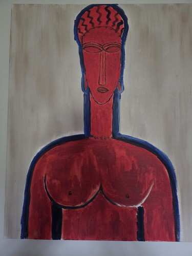 Modigliani studio 16x20 - , copia