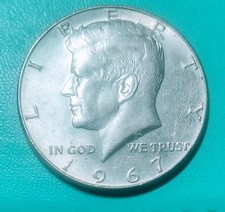 Mezzo dollaro 1967 JFK Kennedy