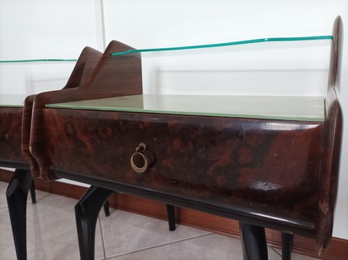 Coppia comodini vintage - coppia, di