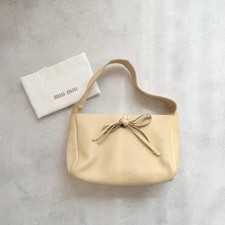 MIU MIU Ivory Leather One