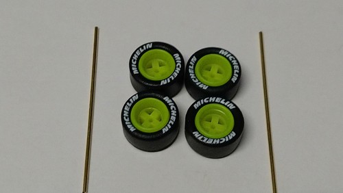 Set cerchi michelin giallo - set,