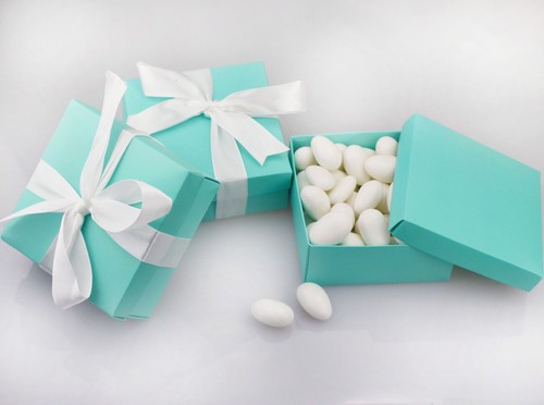 20pz portaconfetti cubo - cubo, colore