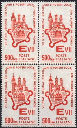 Italia 1964 quartina mnh - 1964, mnh**