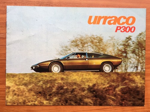 Lamborghini urraco p300 1970 - lamborghini,