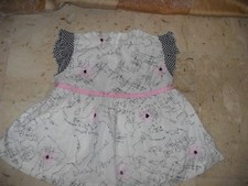 Vestitino bimba Alviero Martini mesi 3 cotone 100% made in Italy.