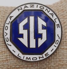 SLS SCUOLA NAZIONALE SCI LIMONE - DISTINTIVO SMALTATO MID CENTURY
